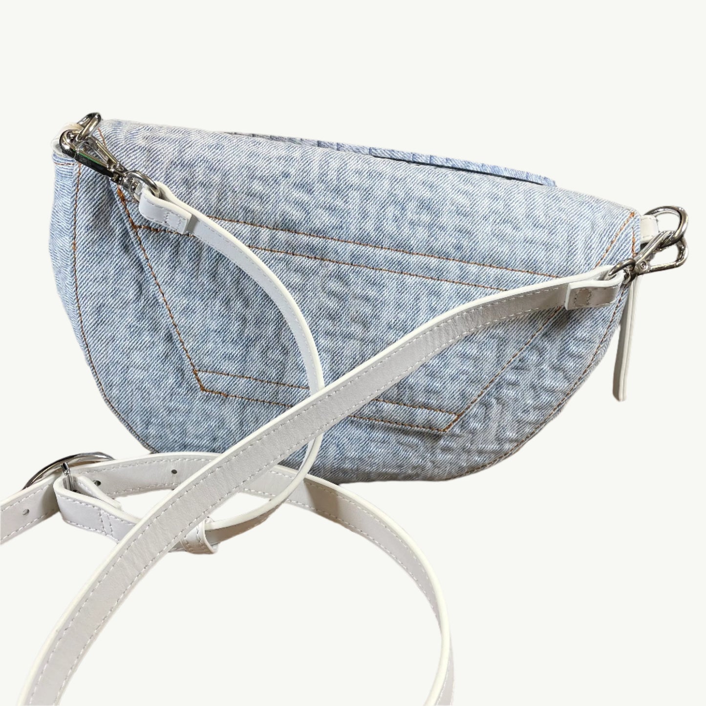 Diesel 1DR Denim Crossbody Bag