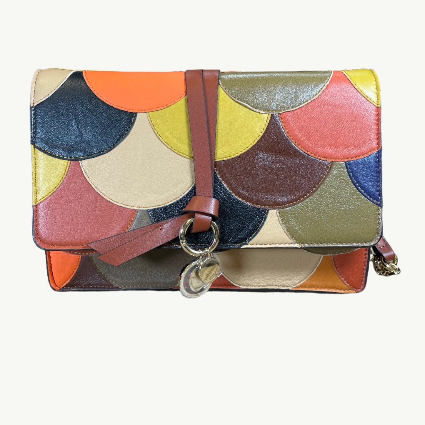 Chloe Alphabet Patchwork Bag