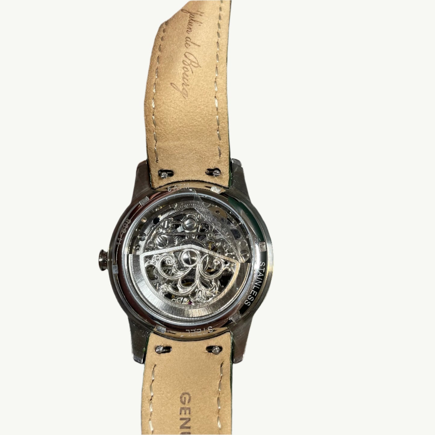 Julien de Bourg Beauvoir Silver Automatic Watch