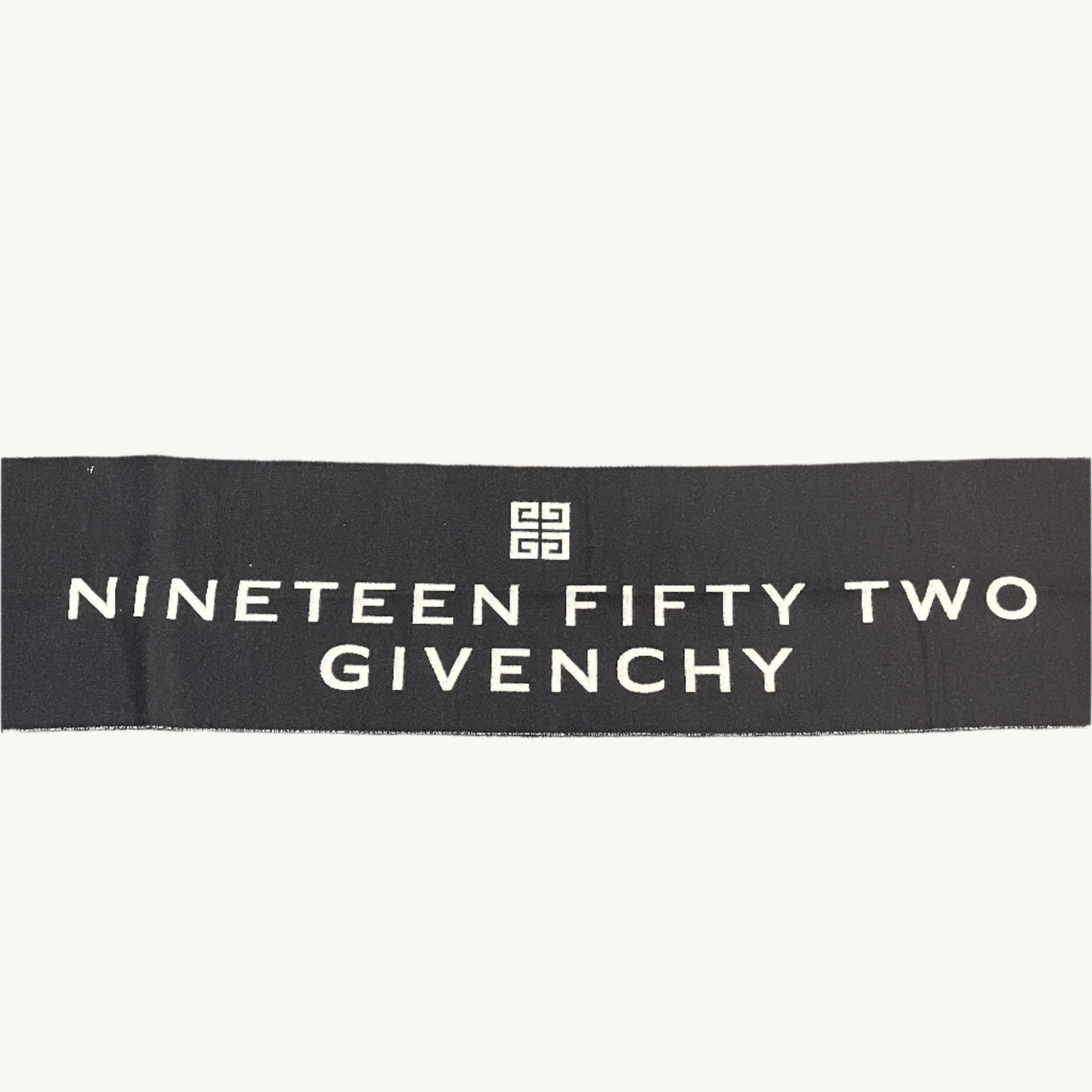 Givenchy Black Wool Scarf