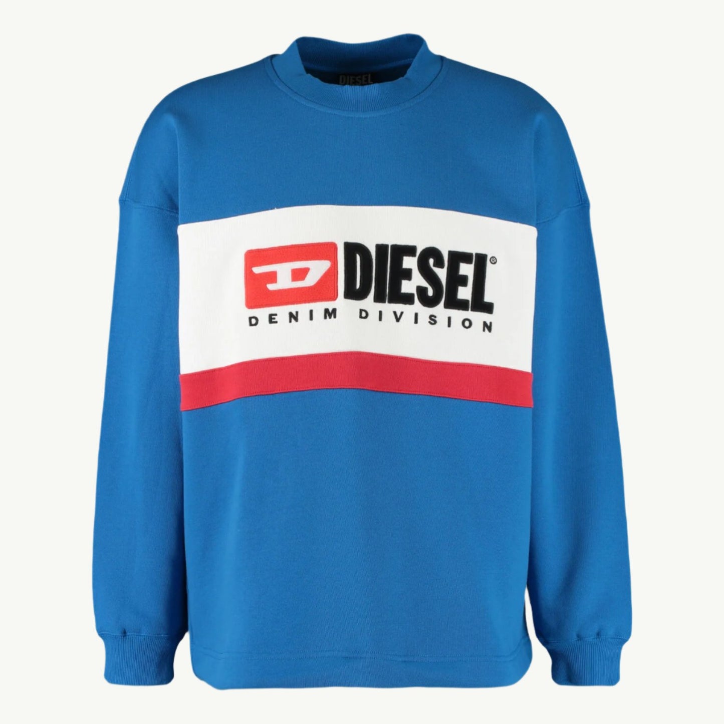 Diesel Blue Box Logo Sweatshirt