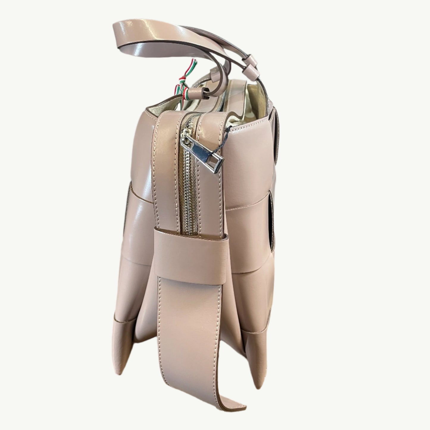 Lia Numa Carryall In Pelle Bag - Nude