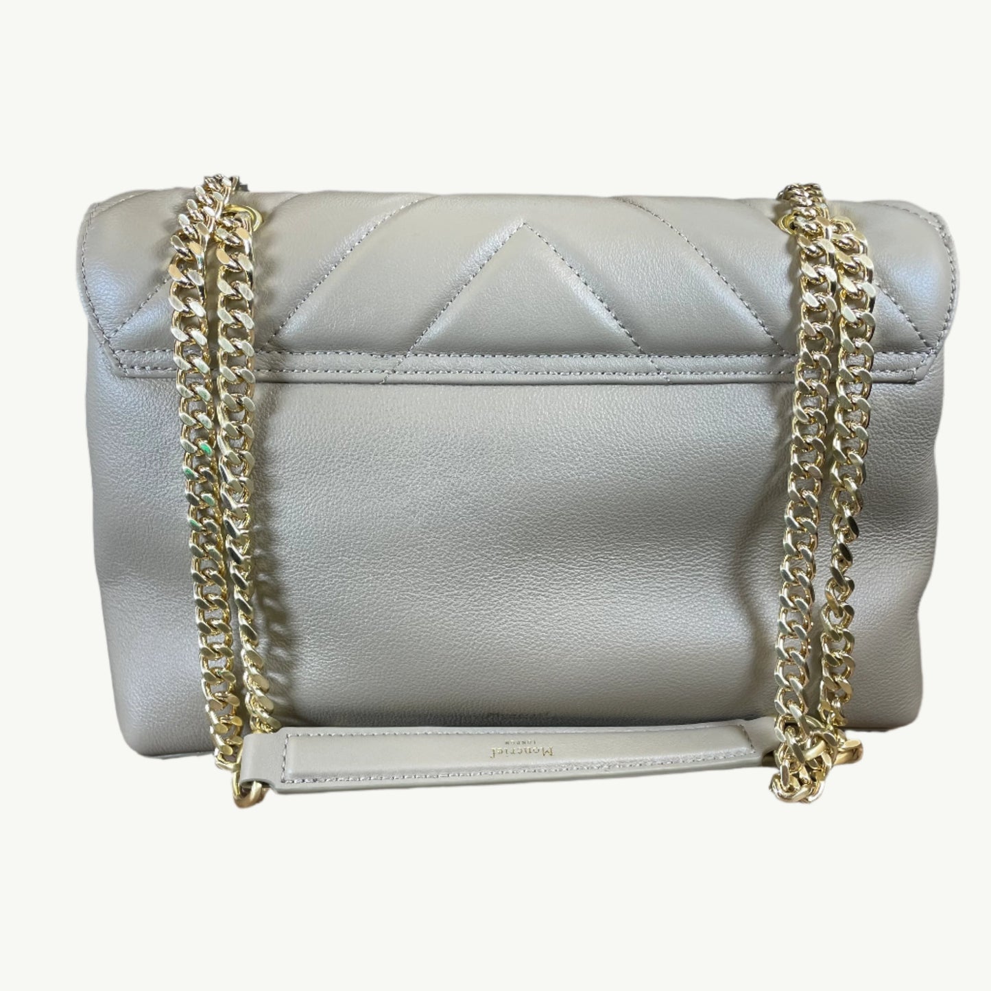 Moncrief Cathryn Small Grain Leather Quilted Shoulder and Crossbody Bag