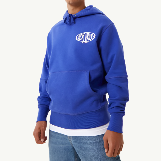 Jack Wills Contrast Graphic Hoodie