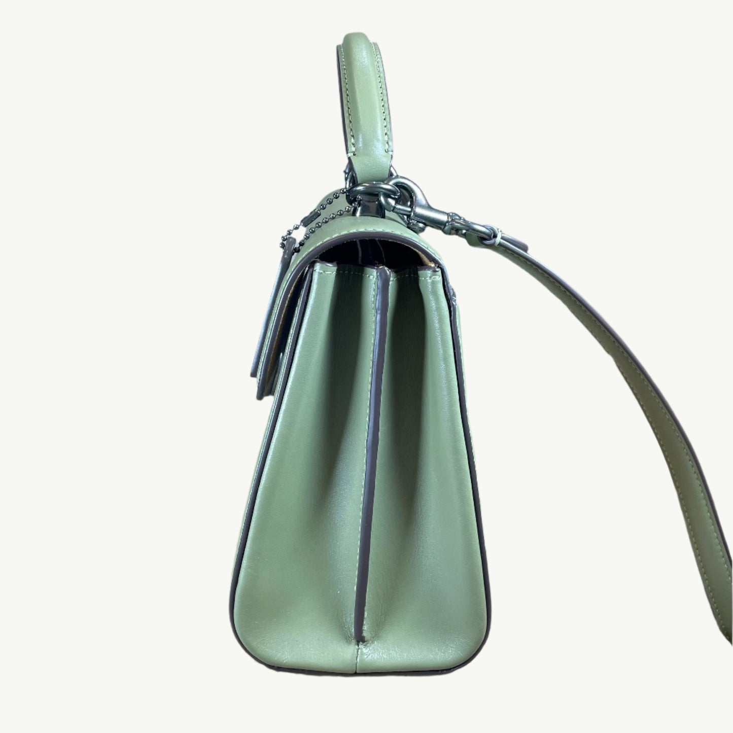 Coach Eliza Top Handle Handbag - Military Green