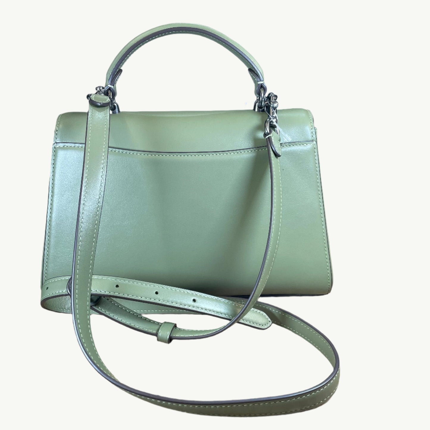 Coach Eliza Top Handle Handbag - Military Green
