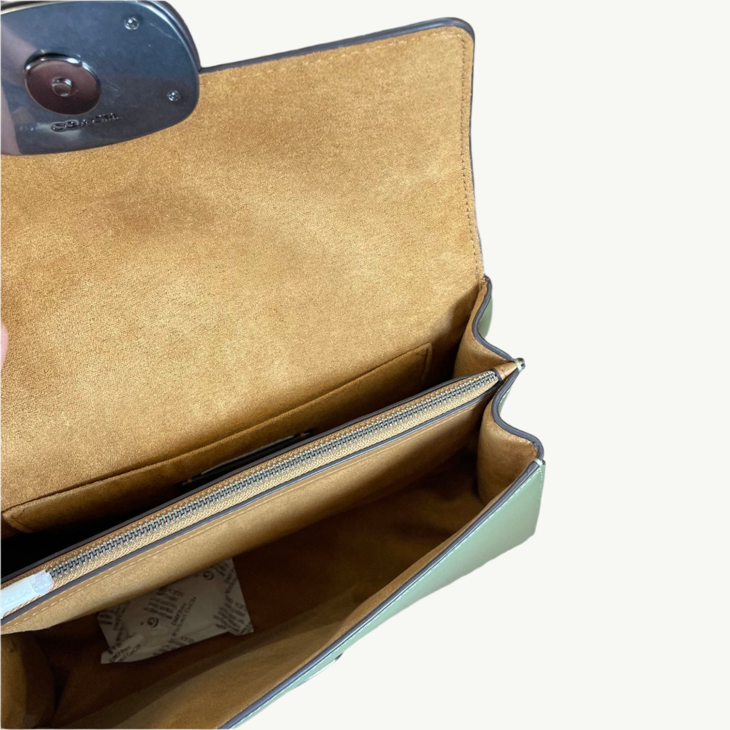 Coach Eliza Top Handle Handbag - Military Green