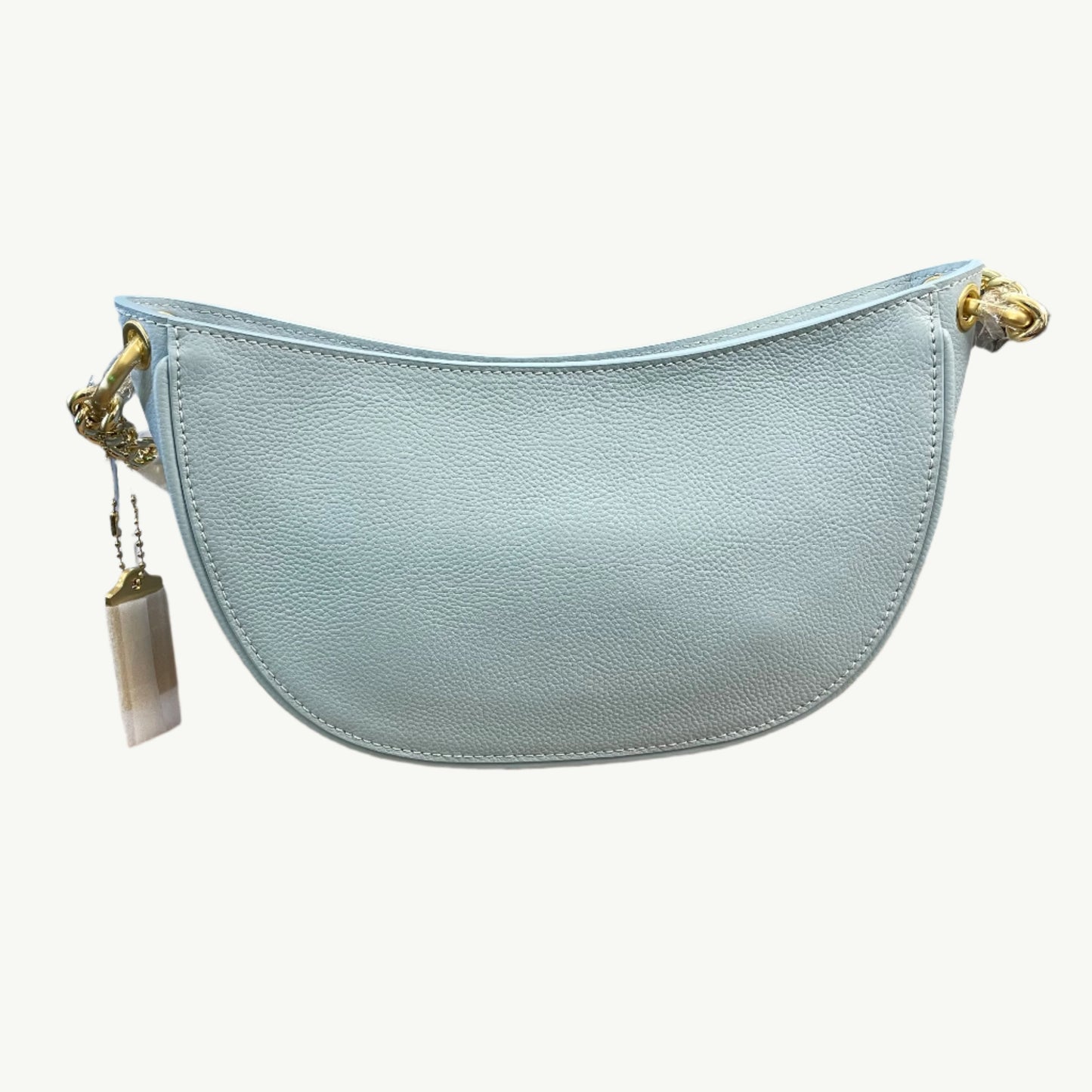 Moncrief Esme Pebble Grain Leather Half Moon Shoulder Bag
