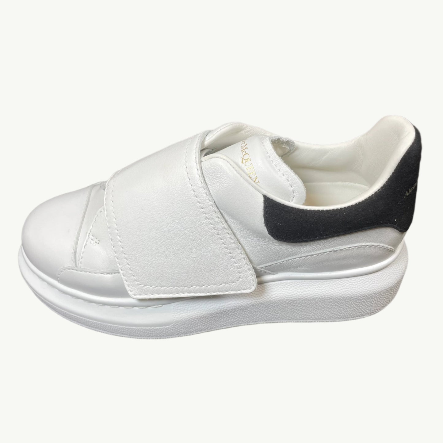 Alexander McQueen Junior Oversized Grip-Strap Sneakers