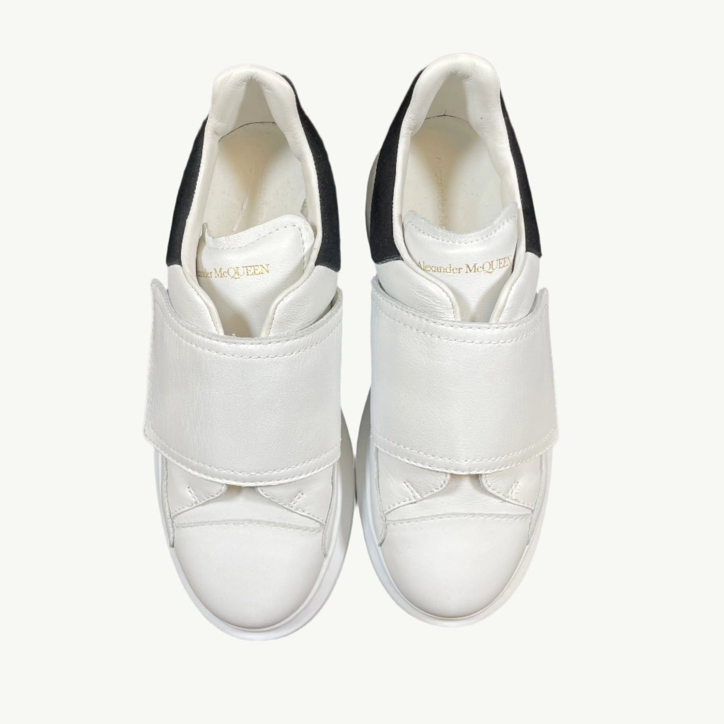 Alexander McQueen Junior Oversized Grip-Strap Sneakers
