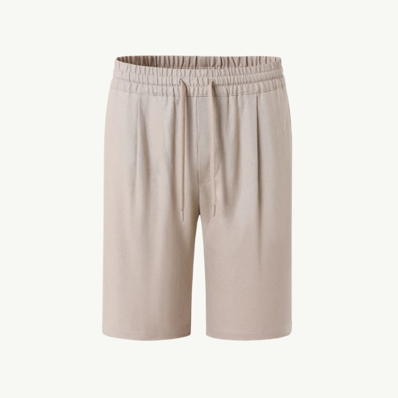 Moncrief Hector Linen Blend Shorts With Draw String