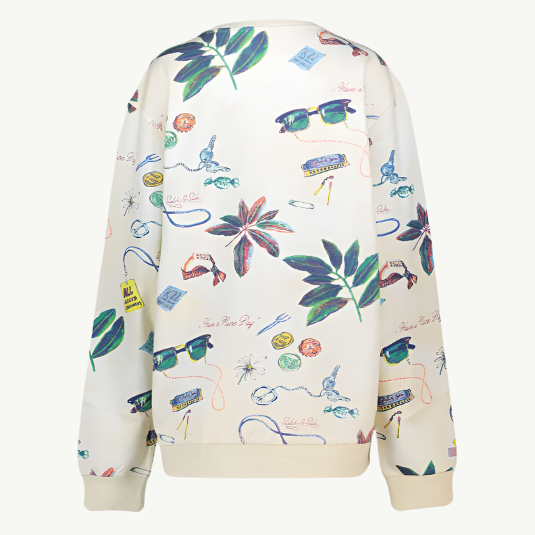 Scotch & Soda Holiday Print Sweater