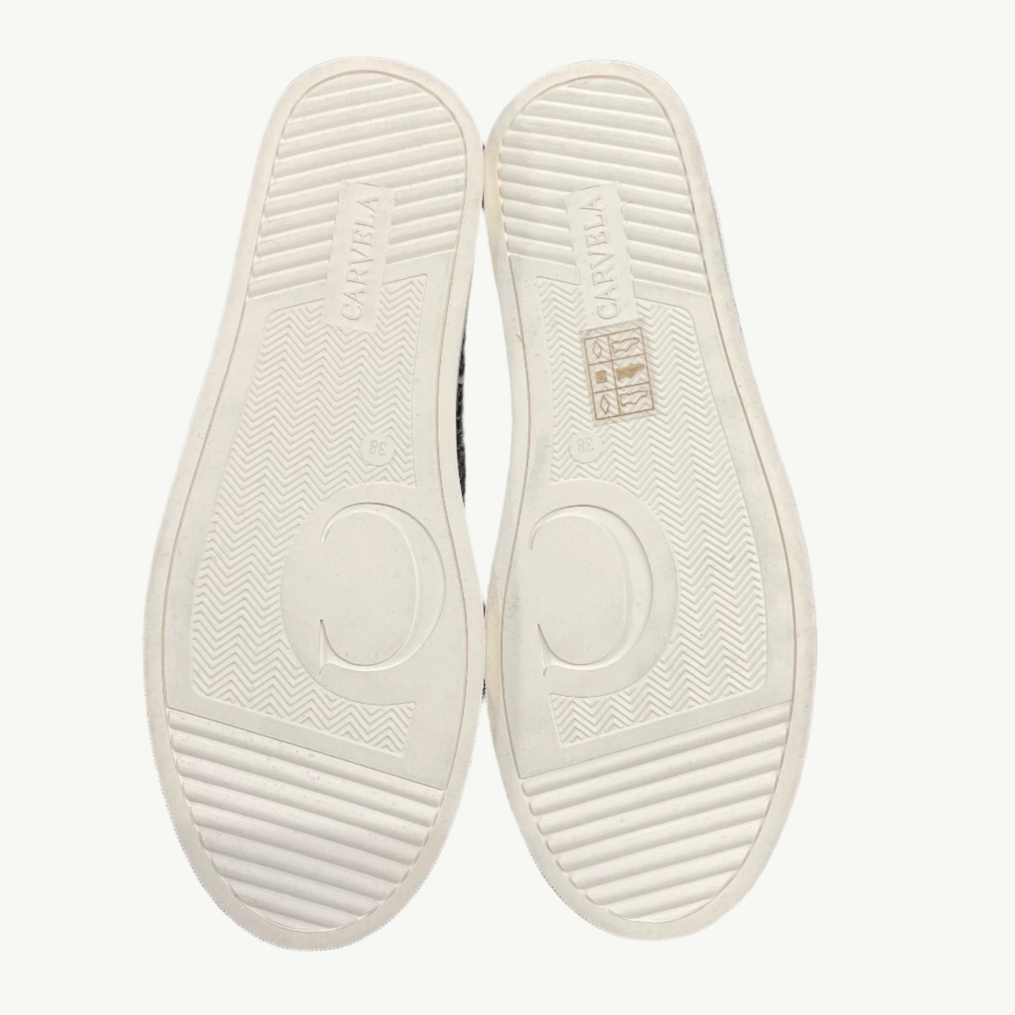 Carvela Junior Zip Glitter Studded Trainers