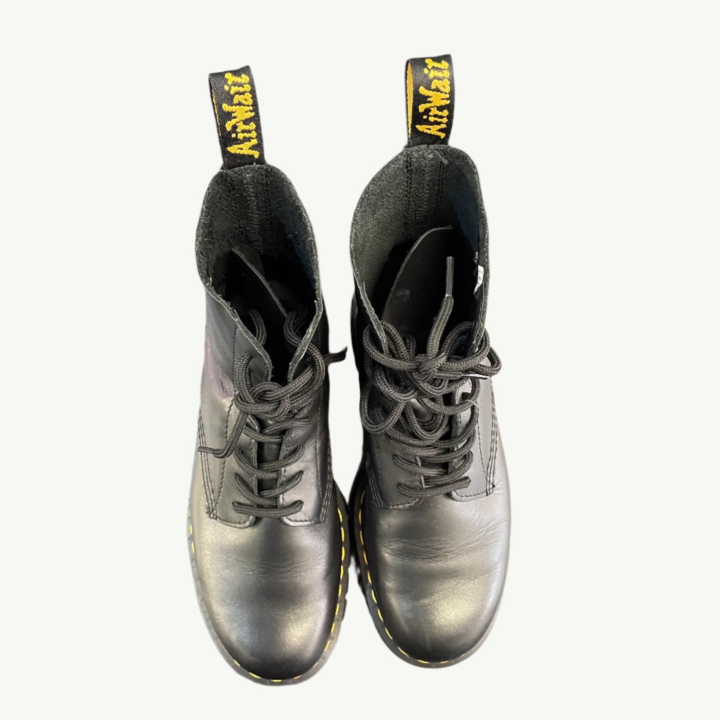 Dr Martens Audrick Nappa Lux Platform Ankle Boots