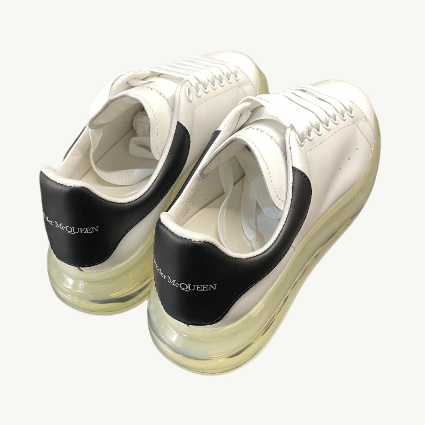 Alexander McQueen Oversized Transparent Sole Sneaker