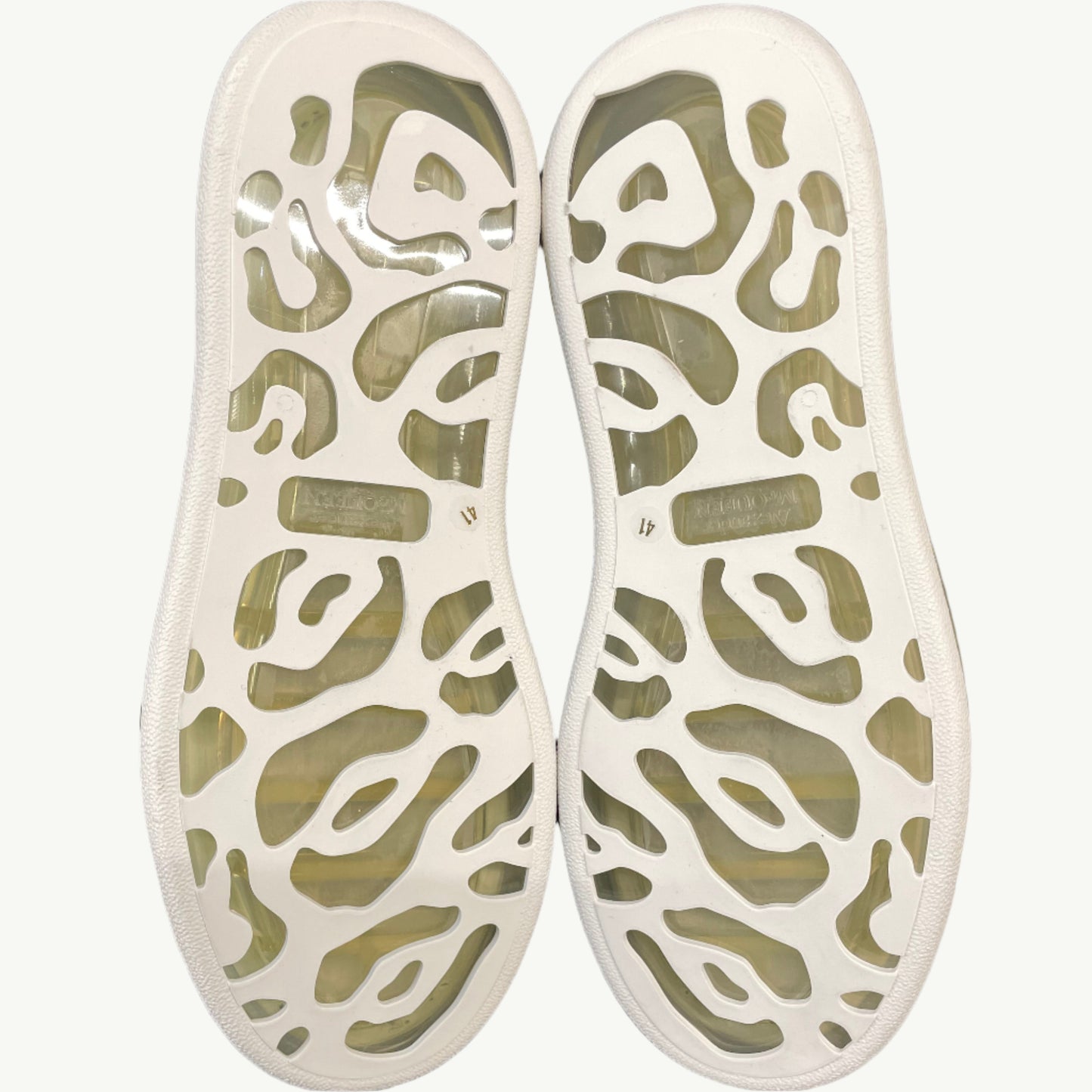 Alexander McQueen Oversized Transparent Sole Sneaker