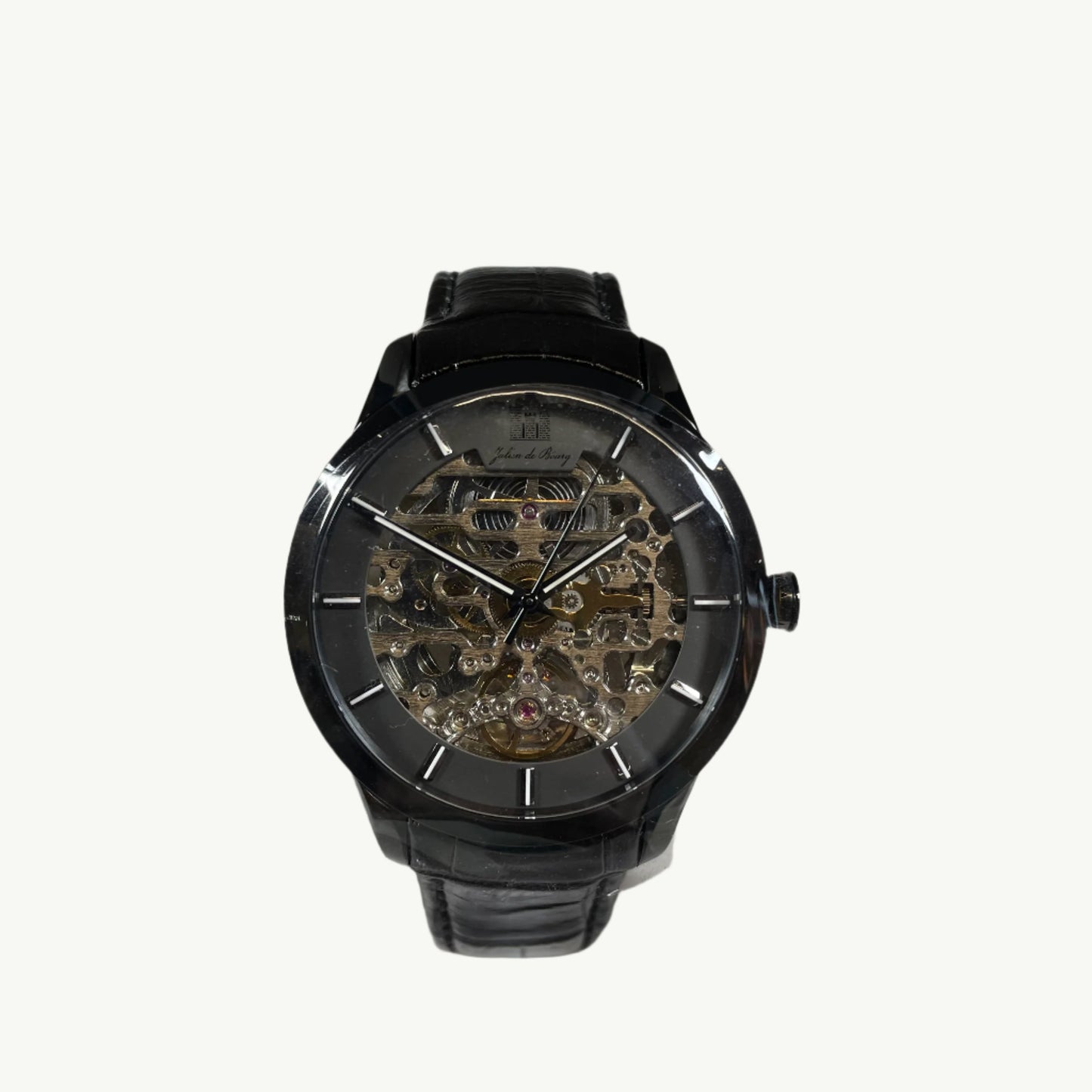 Julien de Bourg Montrichard All Black Automatic Watch