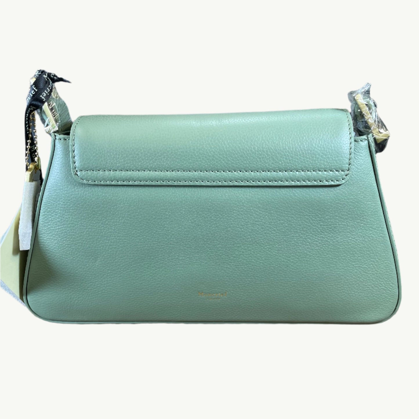 Moncrief Sarah Small Grain Leather Quilted Shoulder and Crossbody Bag