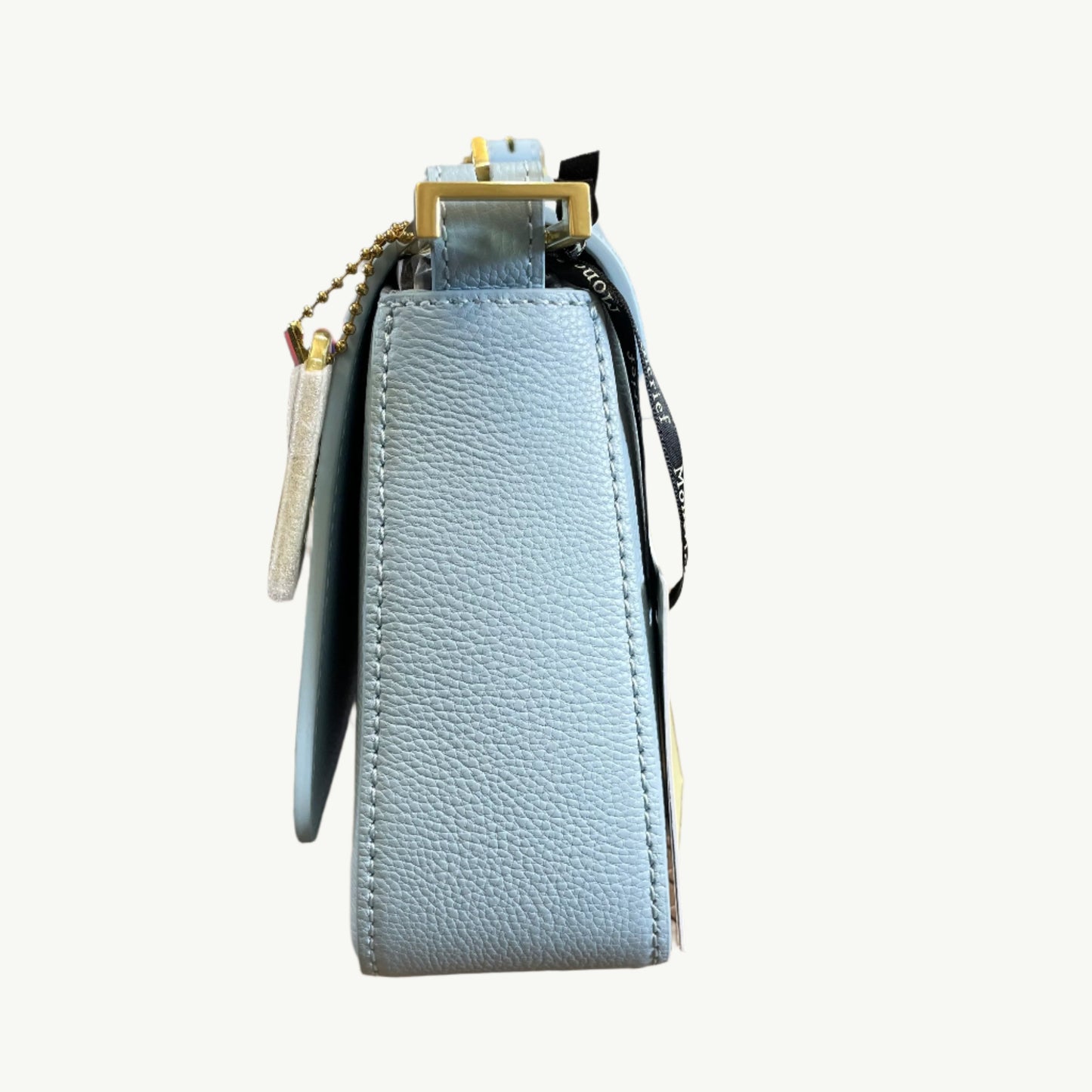 Moncrief Sarah Small Grain Leather Quilted Shoulder and Crossbody Bag