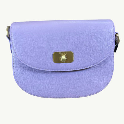 Moncrief Elizabeth Pebble Grain Leather Cross Body Mini With Guitar Strap