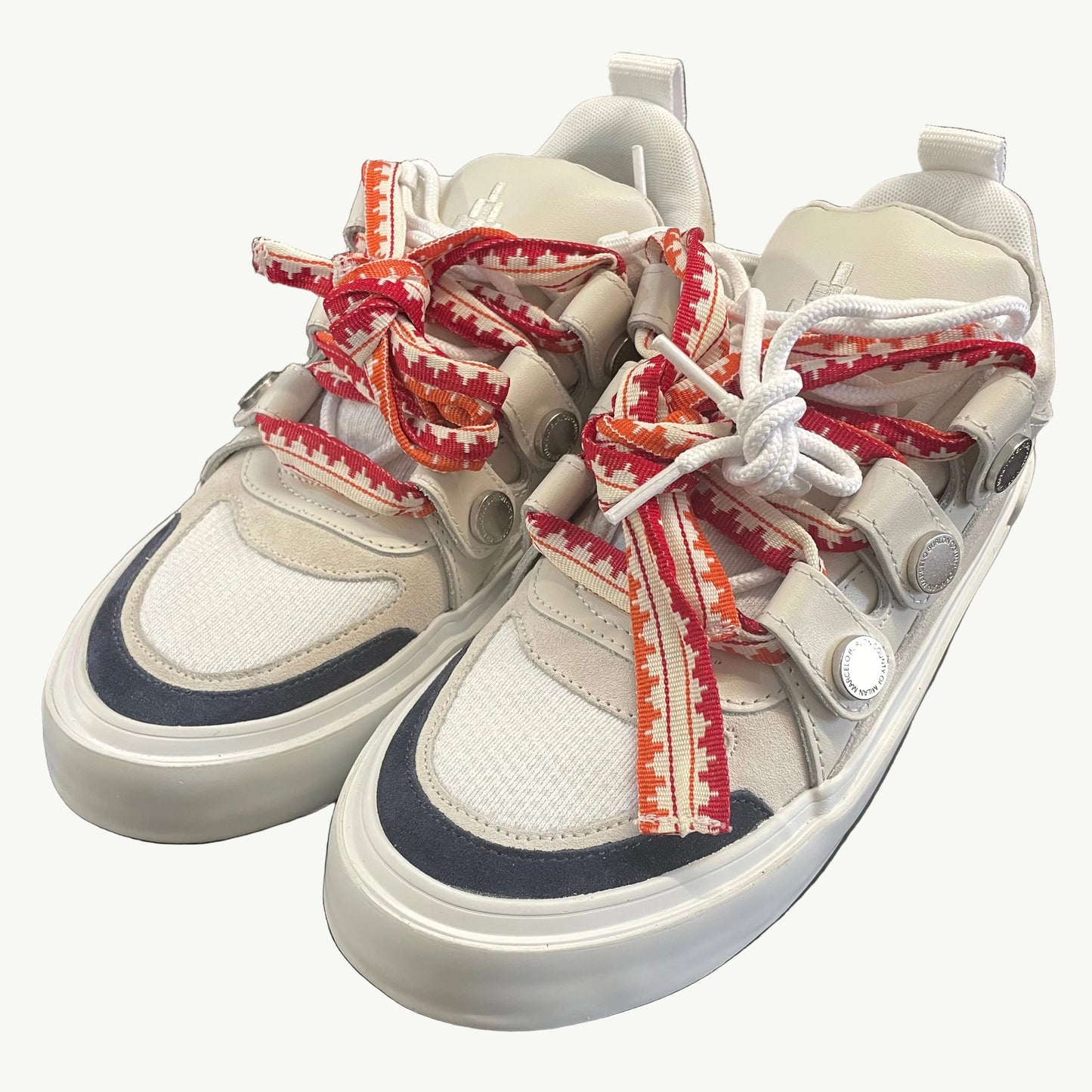 Marcelo Burlon Ticinella Sneakers - White/Orange