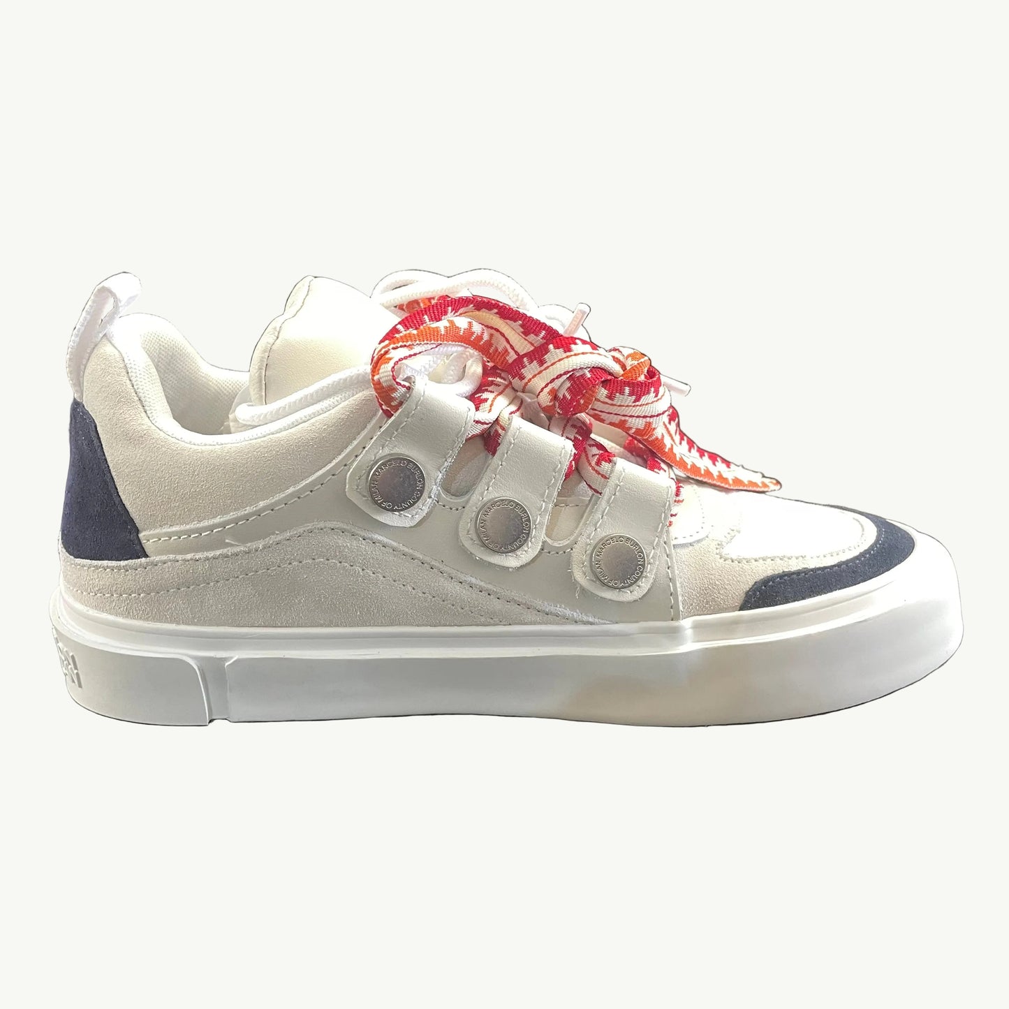 Marcelo Burlon Ticinella Sneakers - White/Orange