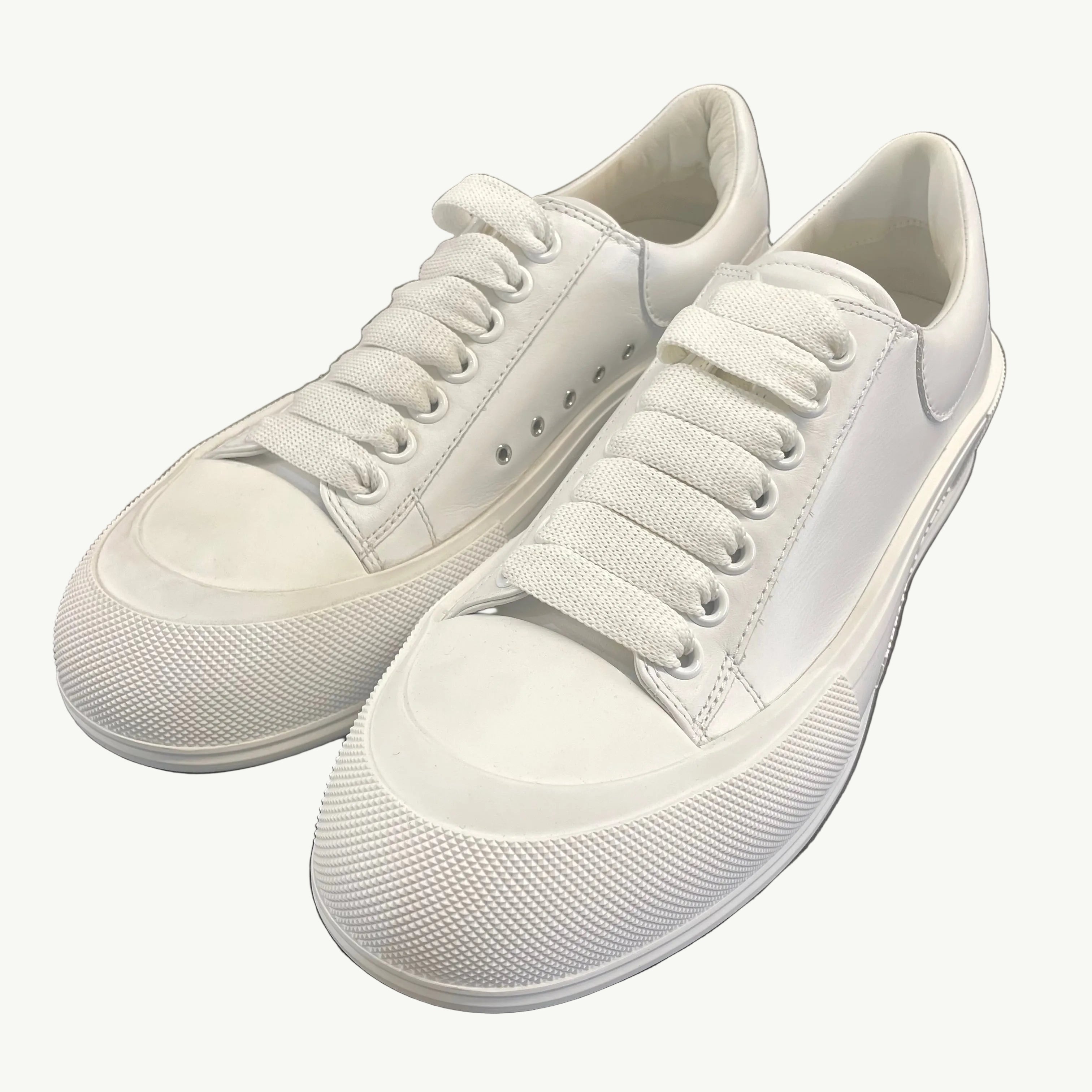 Alexander McQueen Deck Plimsoll Sneakers – Sienna's Fashion