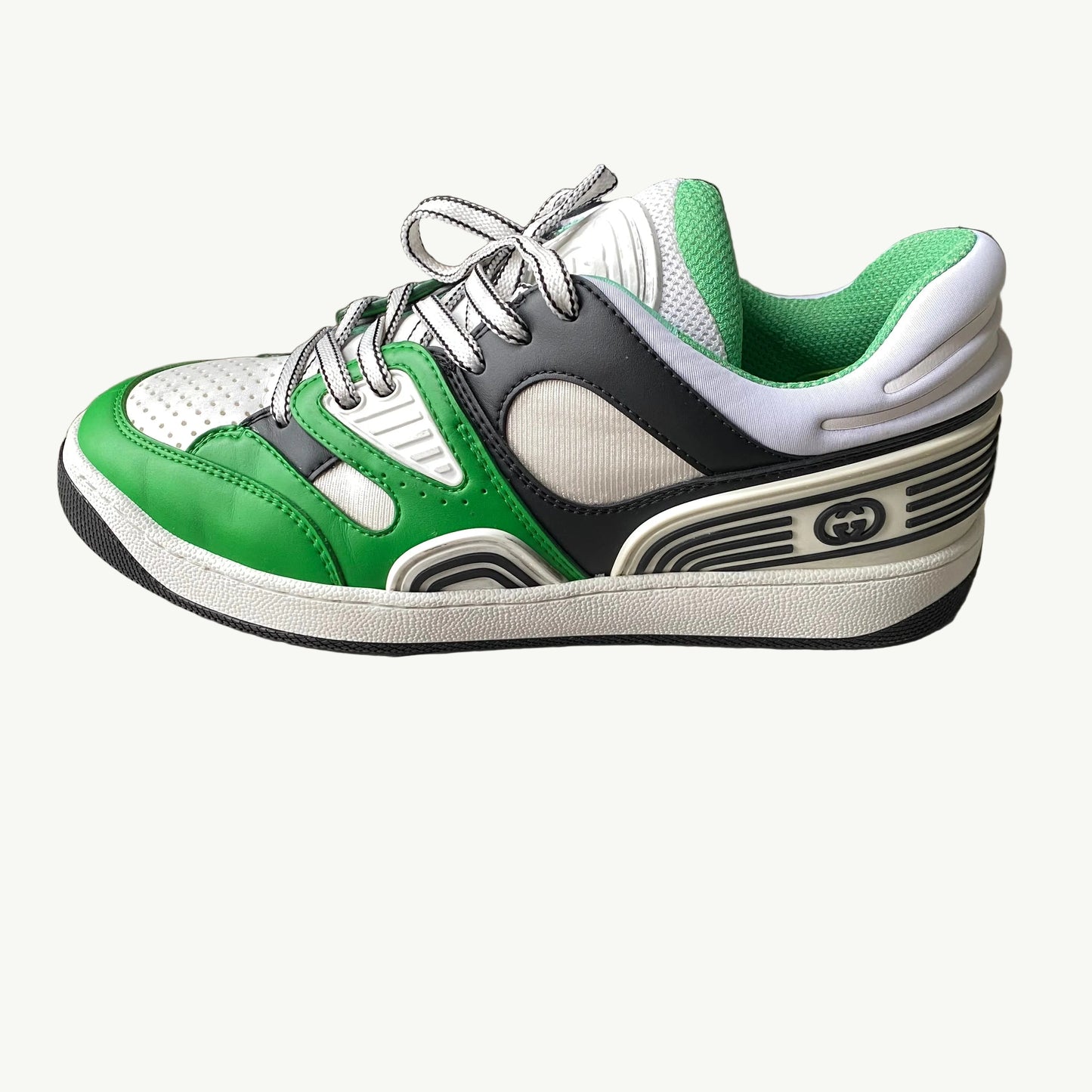 Gucci Basket Panelled Sneakers