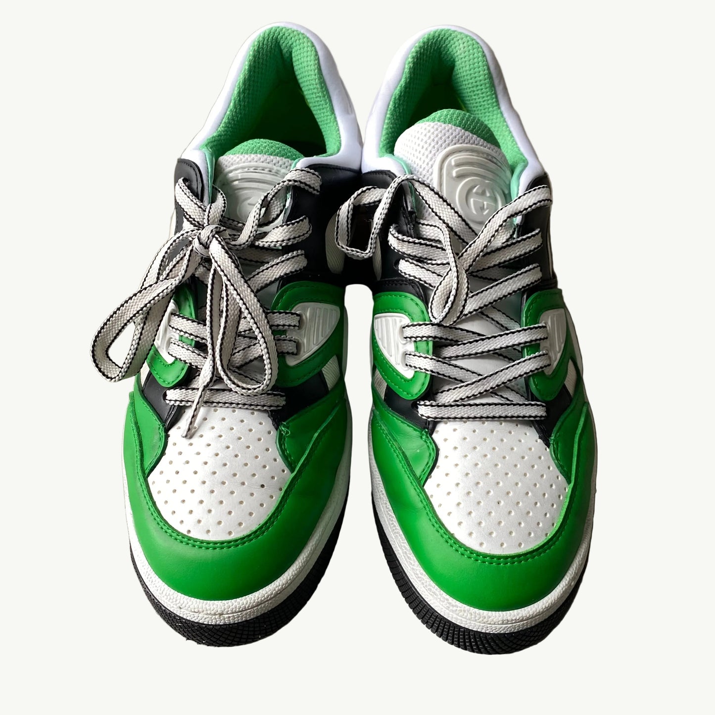 Gucci Basket Panelled Sneakers