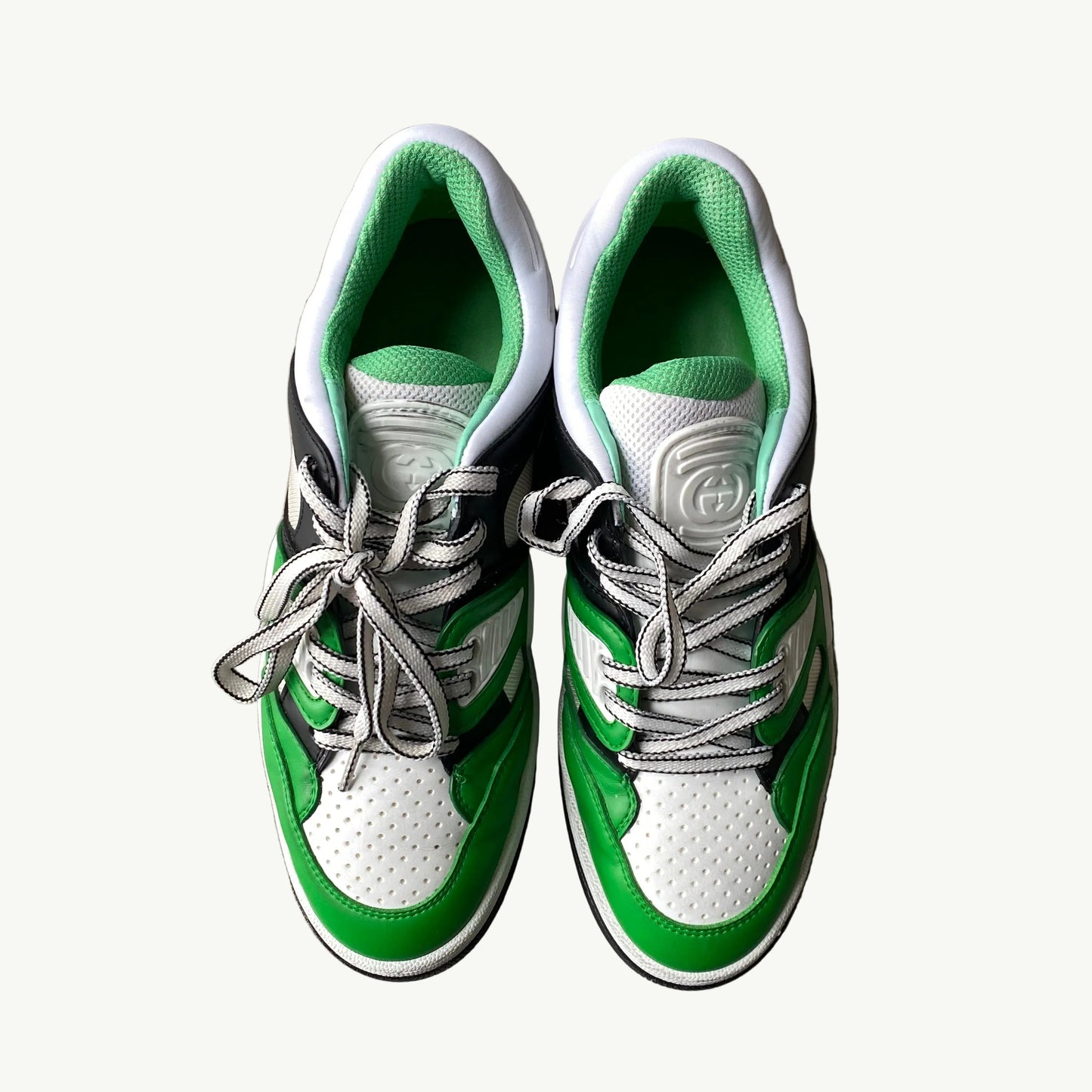 Gucci Basket Panelled Sneakers
