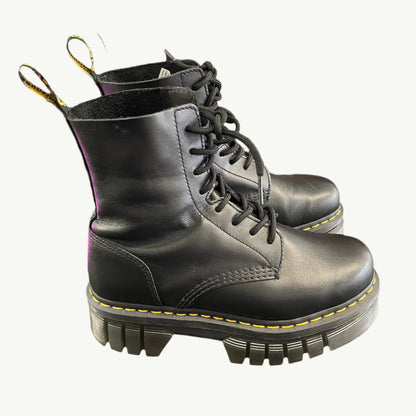 Dr Martens Audrick Nappa Lux Platform Ankle Boots