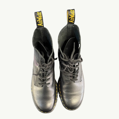 Dr Martens Audrick Nappa Lux Platform Ankle Boots