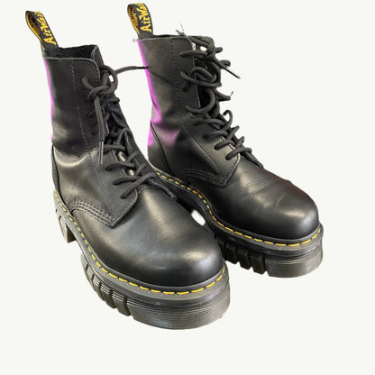 Dr Martens Audrick Nappa Lux Platform Ankle Boots